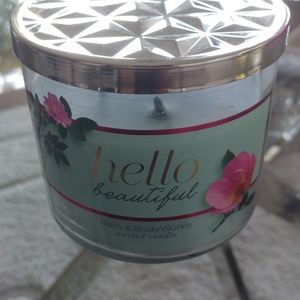 BBW Hello Beautiful Candle